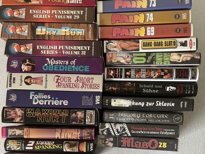 Hardcore Videos VHS (23 Stück)