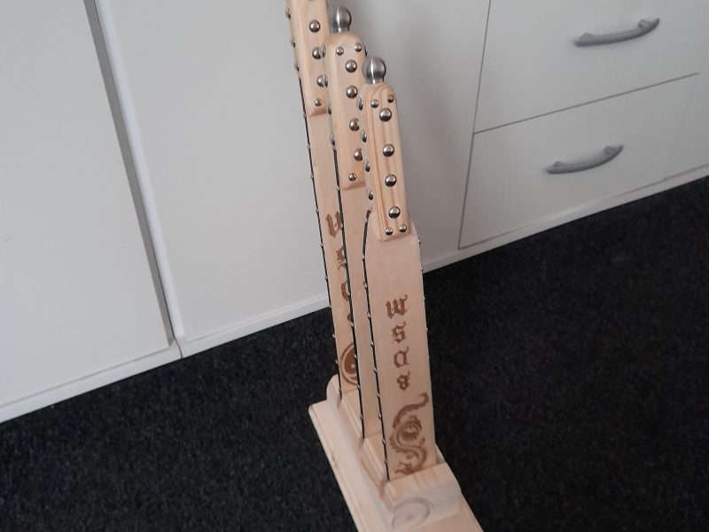 biete verschiedene Paddle an mit Aufbewarungs Bock