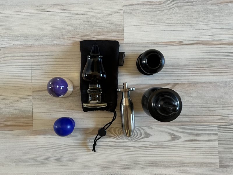 Set aus 5 Analplugs & Klistierspritze – hygienisch & gepflegt