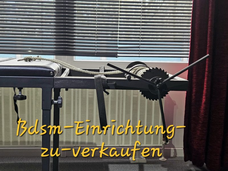 Bondage-Massagetisch/Bank, Universalbank, Züchtigungsbank, Fesselungsbank, Streckbank