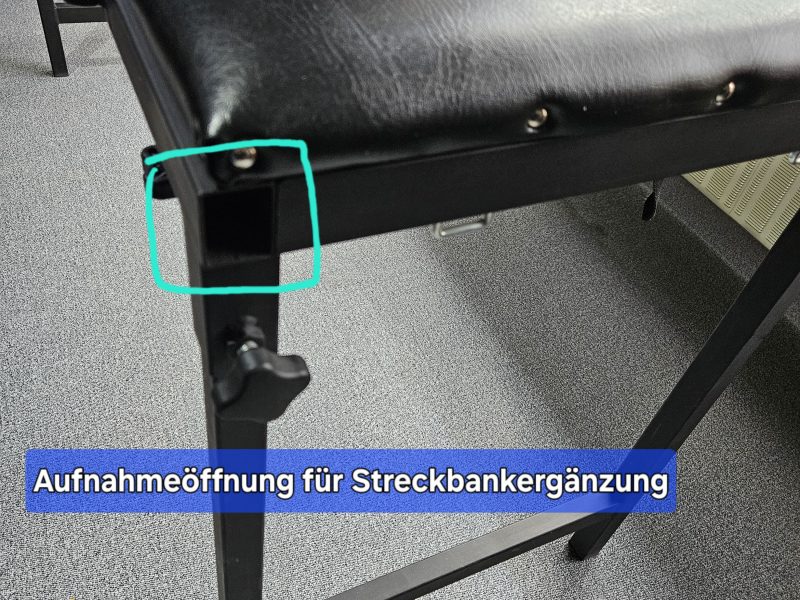 Bondage-Massagetisch/Bank, Universalbank, Züchtigungsbank, Fesselungsbank, Streckbank