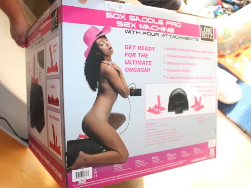 Love Botz Saddle Pro Fickmaschine, Sattel, OVP, unbenutzt, Fehlkauf