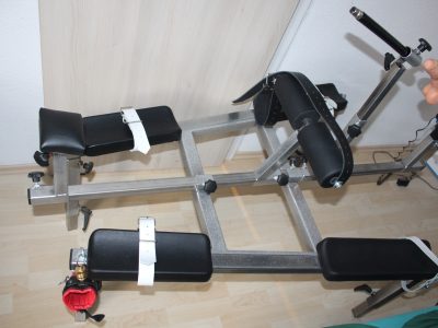 Bodenpranger Metall Boden Pranger Handfesseln Fußfesseln Bdsm leder