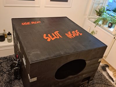 Slutbox, Sex-Box, Sex-Kiste, Fetisch-Box