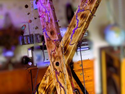 Andreaskreuz - SM - Freistehend - Handarbeit - Kunst