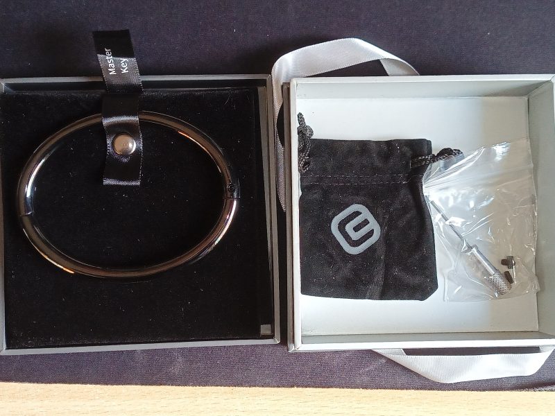 Eternity Ankle Cuff - Small, Schwarz